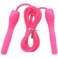 Скакалка (цвет-Розовый, ручки пластиковые, шнур ПВХ) B23648