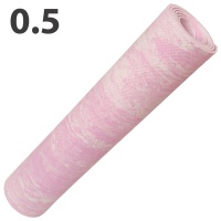 Коврик для йоги ЭВА 173х61х0,5 см (розовый Мрамор) E40035