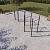 Спортивный Workout комплекс BW-23 с лестницей, рукоходом змейка и пятью турниками